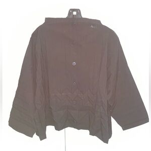 Issey Miyake ME button in cardigan size L